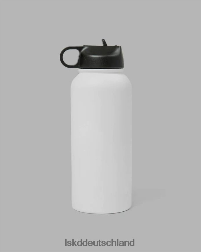 unisex LSKD Hydrosphere 32oz isolierte Metallflasche – weiß Zubehör VD2NLV903