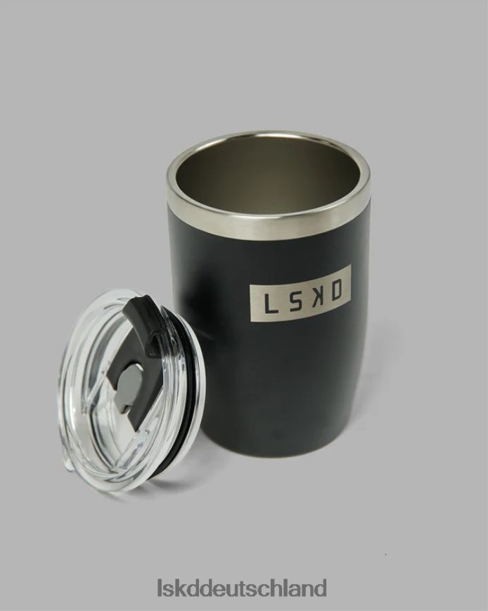 unisex LSKD Reisebecher mit 11-Unzen-Schnappverschluss – schwarz Zubehör VD2NLV908
