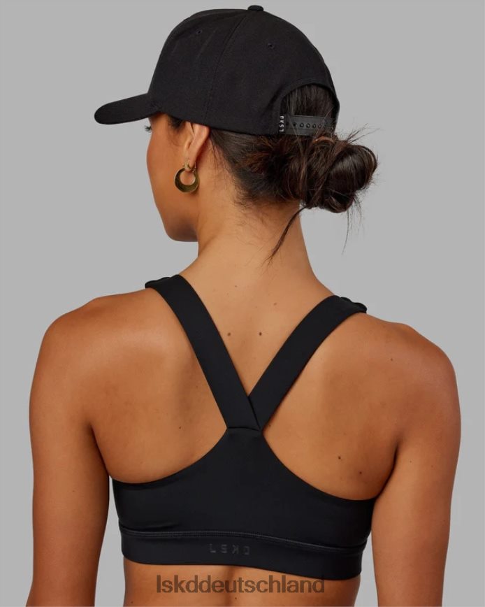 unisex LSKD Cornerstone Snapback-Mütze – schwarz-weiß Zubehör VD2NLV816