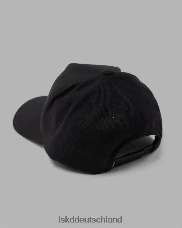 unisex LSKD Cornerstone Snapback-Mütze – schwarz-weiß Zubehör VD2NLV816