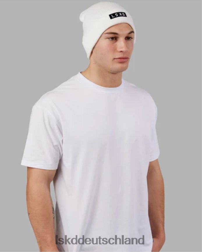 unisex LSKD Eckstein-Mütze – weiß Zubehör VD2NLV830