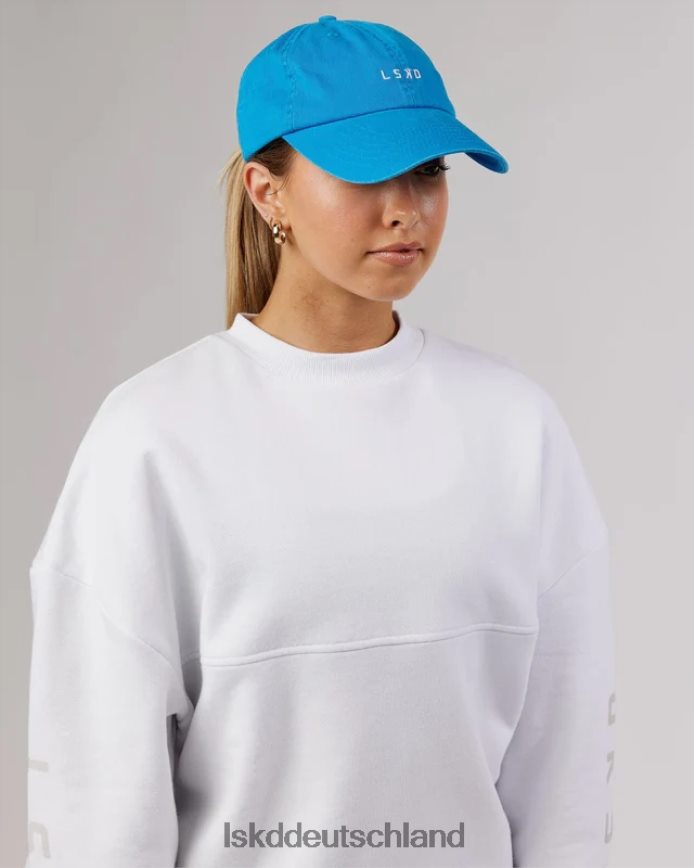 unisex LSKD Kompakter Hut – gewaschenes Ibiza-Blau Zubehör VD2NLV844