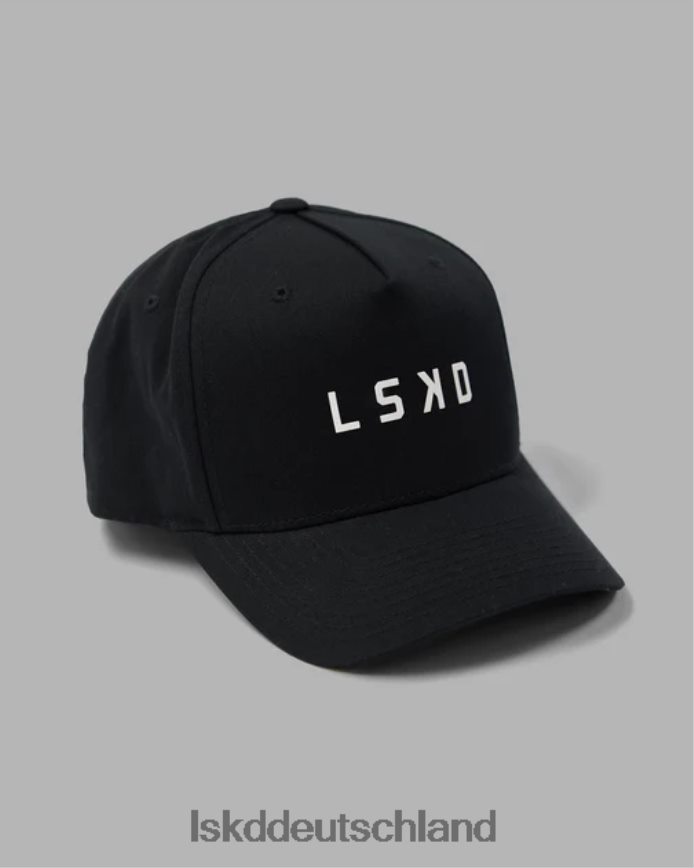 unisex LSKD Struktur Snapback Cap - schwarz-weiß Zubehör VD2NLV824
