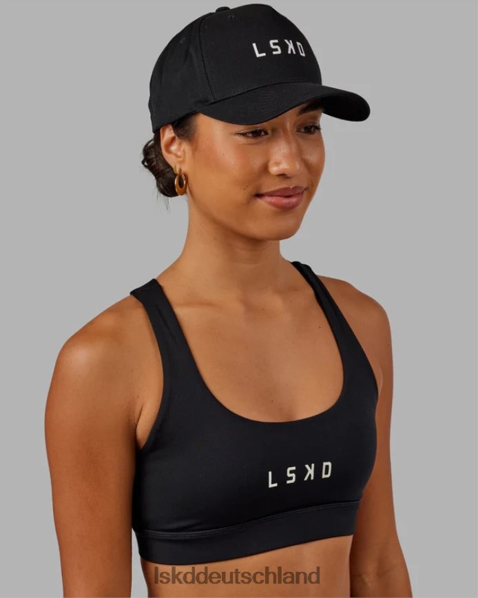 unisex LSKD Struktur Snapback Cap - schwarz-weiß Zubehör VD2NLV824