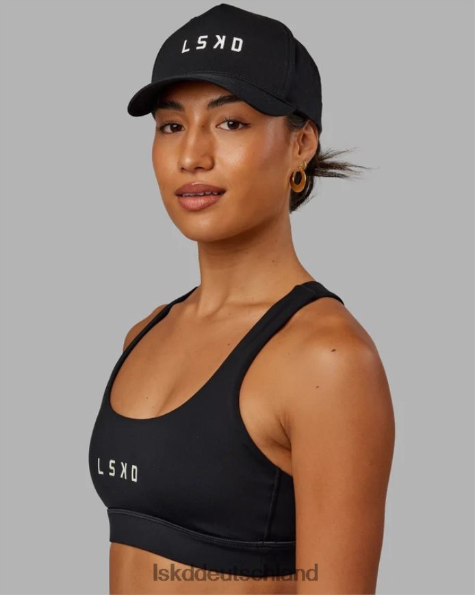 unisex LSKD Struktur Snapback Cap - schwarz-weiß Zubehör VD2NLV824