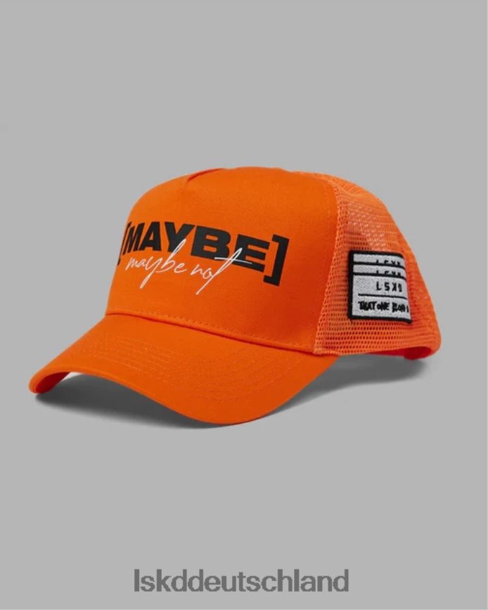 unisex LSKD Tobk Trucker-Mütze – Orange Zubehör VD2NLV841