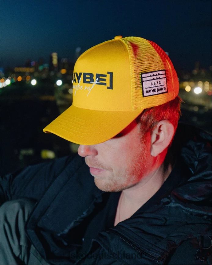 unisex LSKD Tobk Trucker-Mütze – gelb Zubehör VD2NLV838