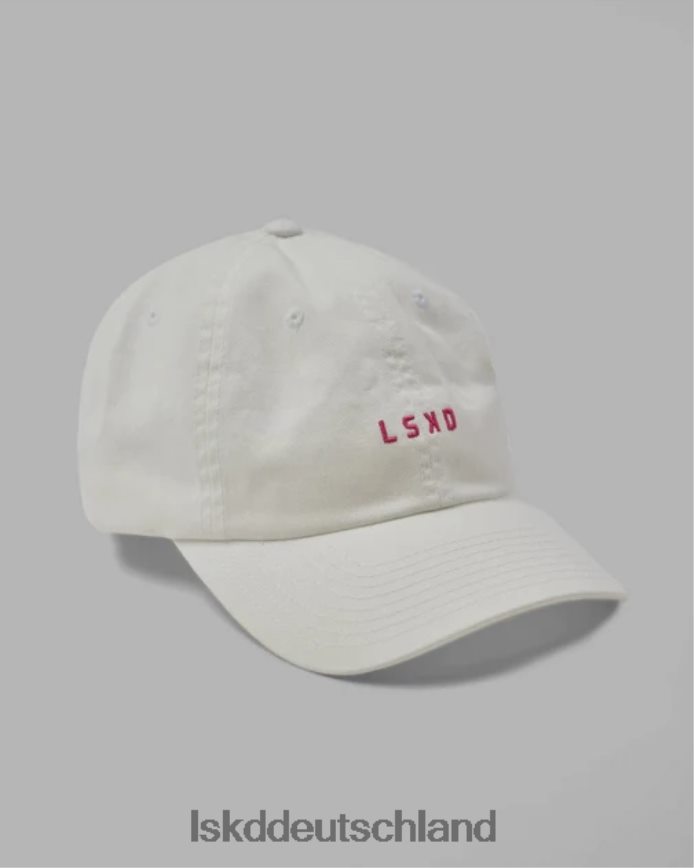 unisex LSKD kompakter Hut - Weiß-Flamingo Zubehör VD2NLV815