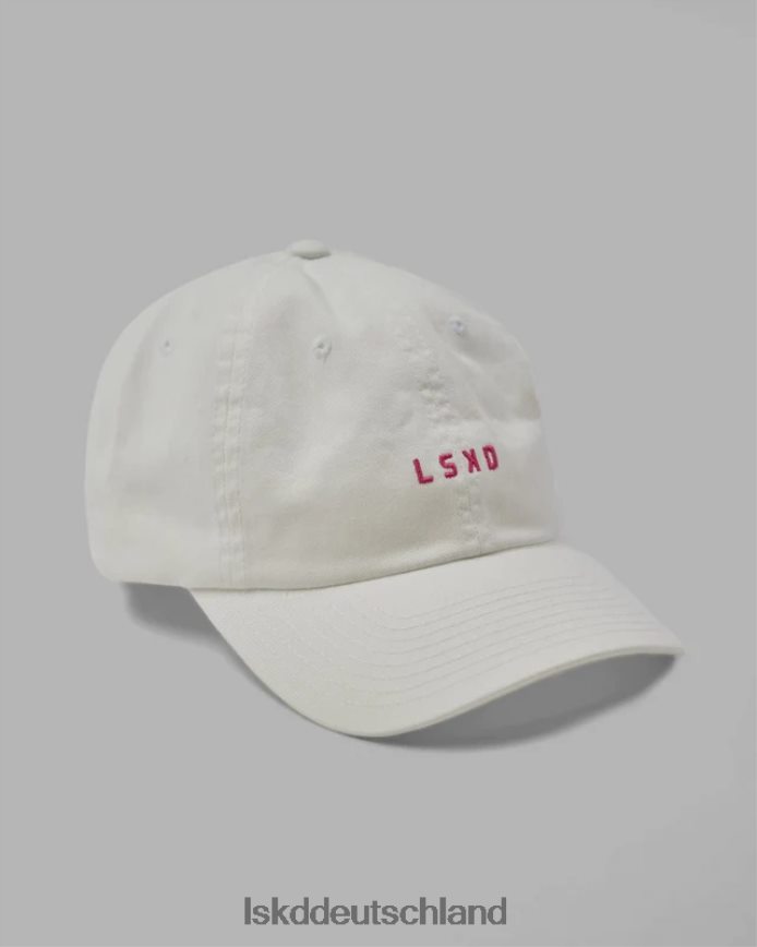 unisex LSKD kompakter Hut - Weiß-Flamingo Zubehör VD2NLV815