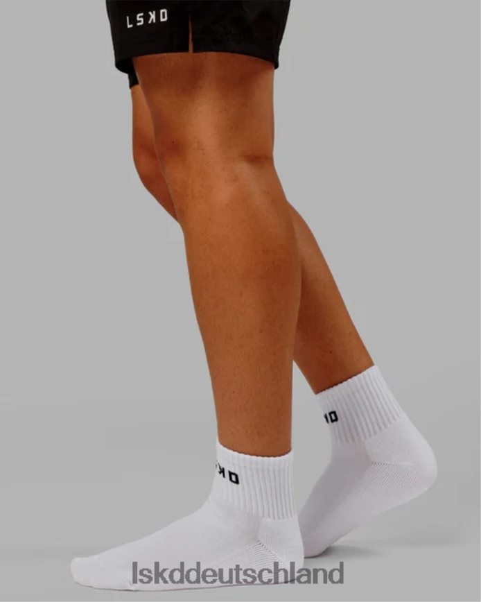 unisex LSKD Base Quarter Socke – weiß Zubehör VD2NLV873
