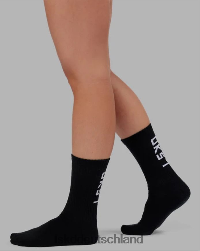 unisex LSKD Brand Crew Socke – schwarz Zubehör VD2NLV846