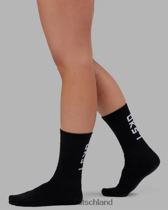 unisex LSKD Brand Crew Socke – schwarz Zubehör VD2NLV846