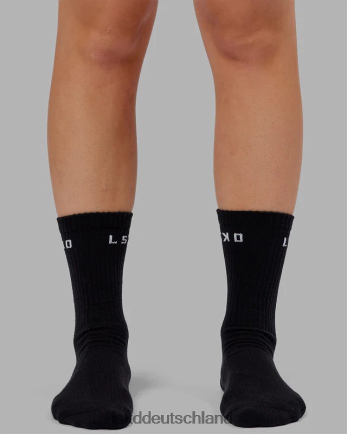 unisex LSKD Daily Crew Socke – schwarz Zubehör VD2NLV862