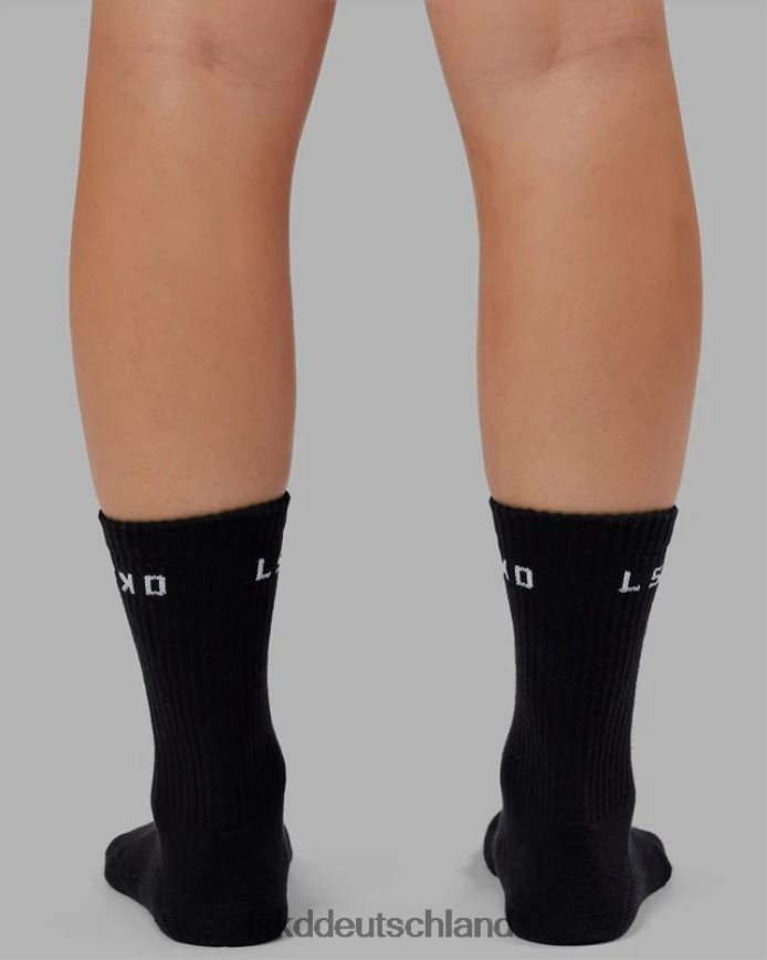 unisex LSKD Daily Crew Socke – schwarz Zubehör VD2NLV862