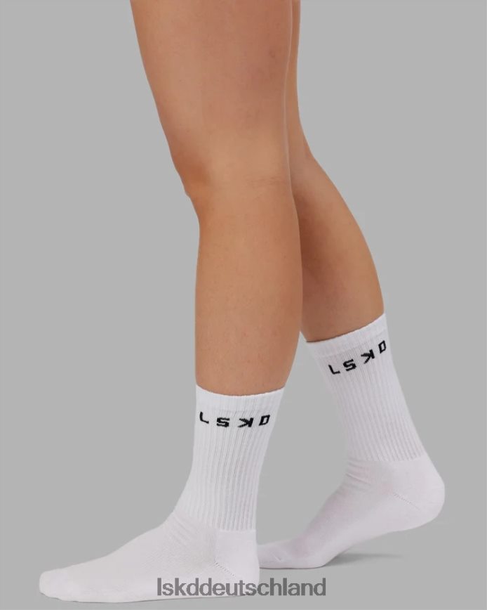 unisex LSKD Daily Crew Socke – weiß Zubehör VD2NLV857