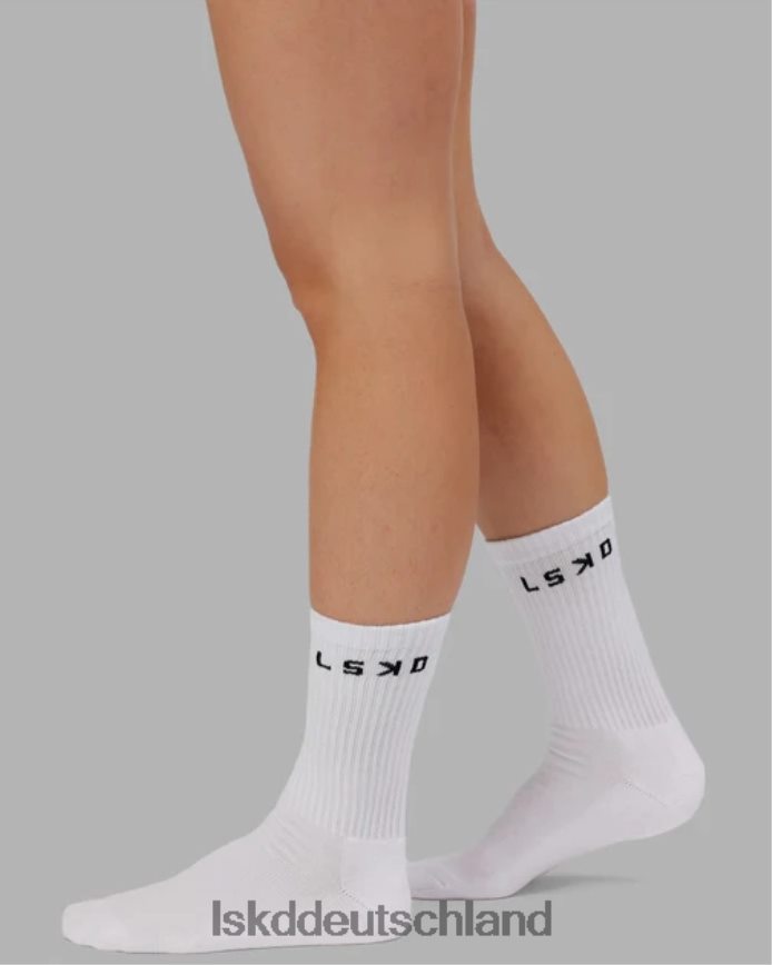 unisex LSKD Daily Crew Socke – weiß Zubehör VD2NLV860