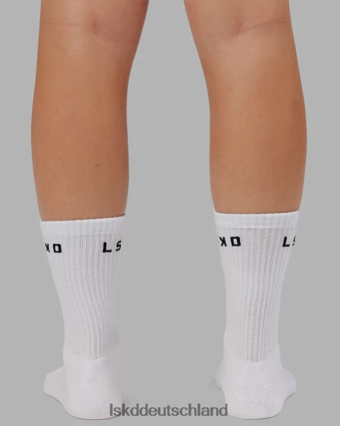 unisex LSKD Daily Crew Socke – weiß Zubehör VD2NLV860