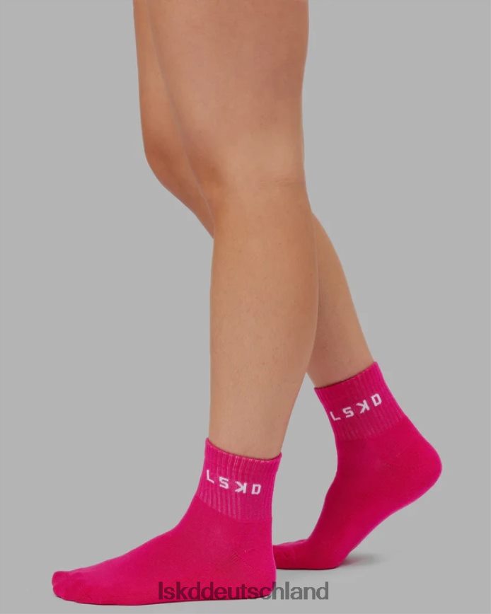 unisex LSKD Daily Quarter Socken im 3er-Pack – mehrfarbig Zubehör VD2NLV872