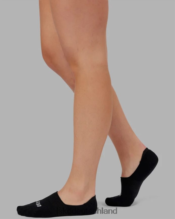 unisex LSKD Performance No Show 3er-Pack Socken – Schwarz Zubehör VD2NLV865