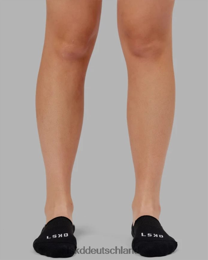 unisex LSKD Performance No Show 3er-Pack Socken – Schwarz Zubehör VD2NLV865