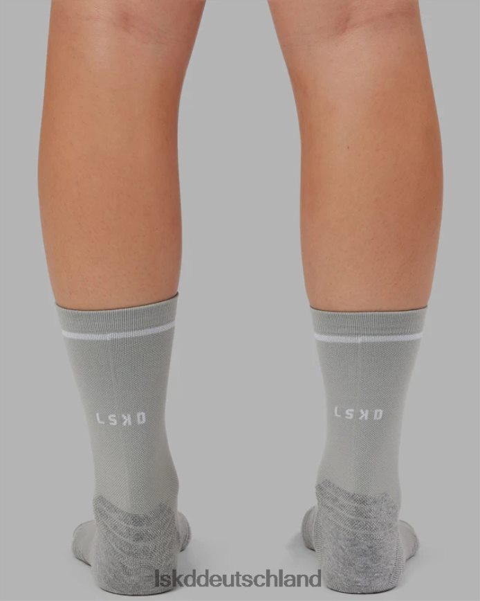 unisex LSKD Schnelle Performance-Socke – hellgrau meliert Zubehör VD2NLV863