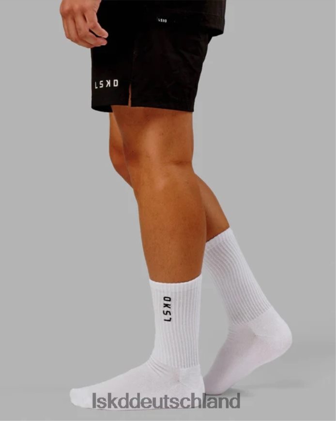unisex LSKD Signal-Crew-Socke – weiß Zubehör VD2NLV849